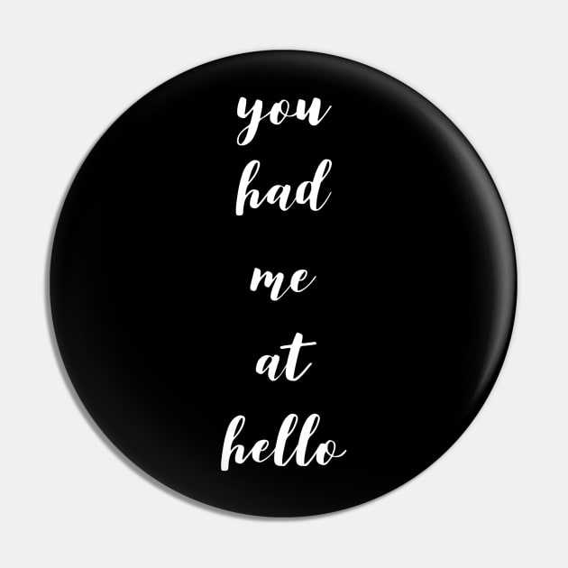 you had me at hello Pin by GMAT