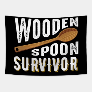 Wooden Spoon Survivor Tapestry