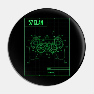 57 Clan Game Controller "Call Me Daddy" Pin