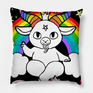 Stay Magical Rainbow Pillow