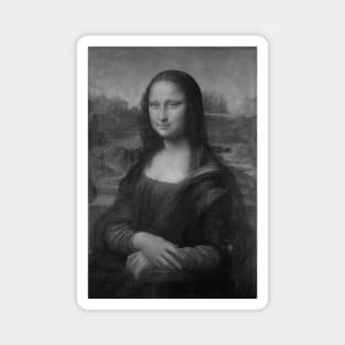 Monna Lisa Changes Expression Interactive Red&Blue Filter T-Shirt Magnet