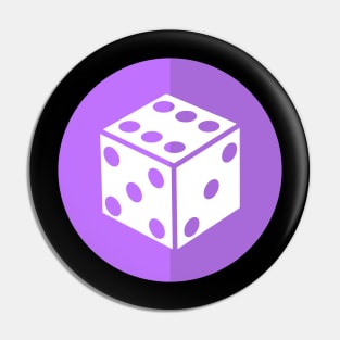 Board Game Geek D6 Dice Game Pin