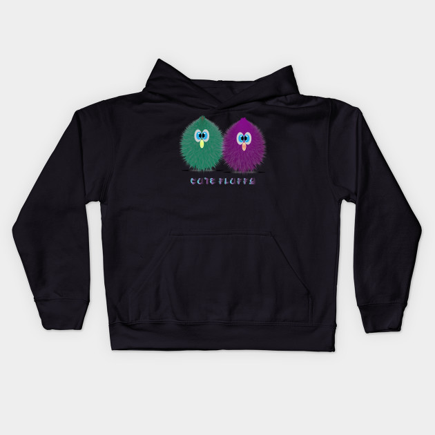 kids fluffy hoodie