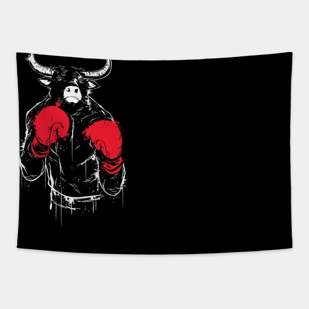 RAGING BULL Tapestry by chuongmacyfersfw