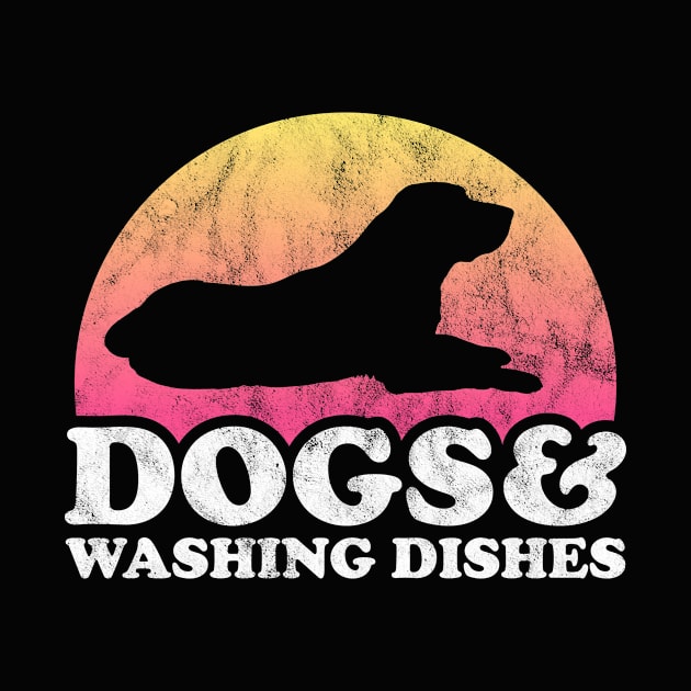 Dogs and Washing Dishes Gift by JKFDesigns