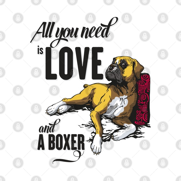 All You Need is Love and a Boxer by Ben Foumen