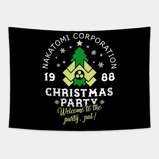 Nakatomi Corp Christmas Tapestry by pitulas
