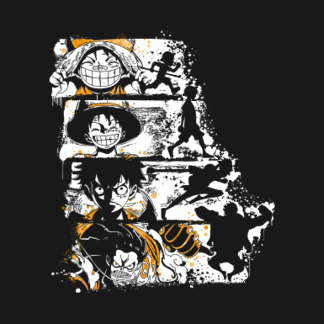 Disover Straw Hat Pirates - Luffy - T-Shirt