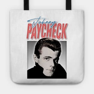 Johnny Paycheck / Retro Style Country Artist Fan Design Tote