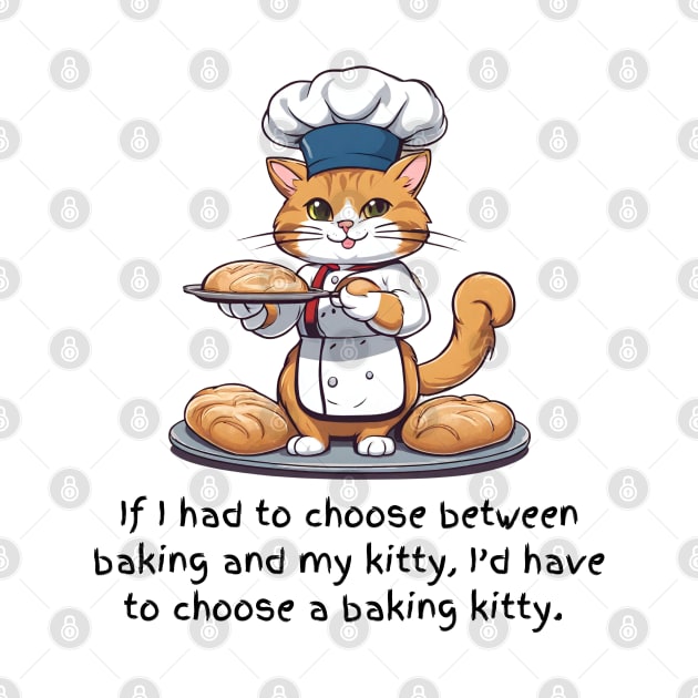 Choose Baking Kitty by Doodle and Things