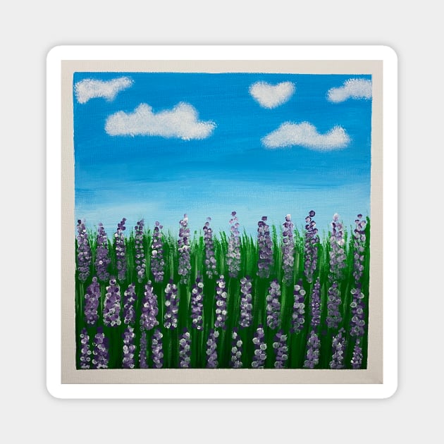 Lavender Fields Forever Magnet by Shelly9790