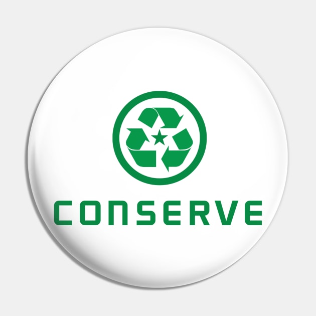 CONSERVE Pin by FREESA