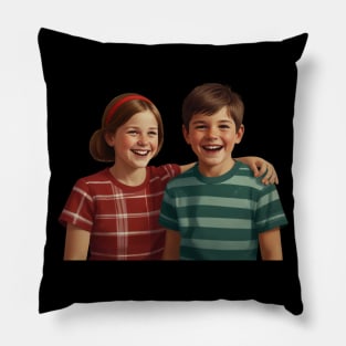 Sibling Shenanigans Pillow