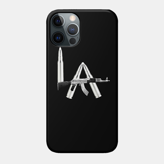 L.A. With A Bullet - Los Angeles - Phone Case