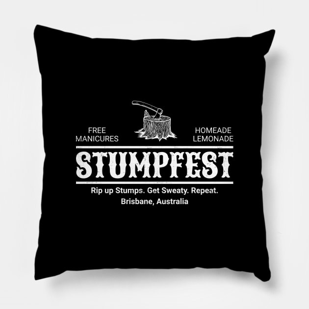 stumpfest brisbane australia Pillow by Can Photo