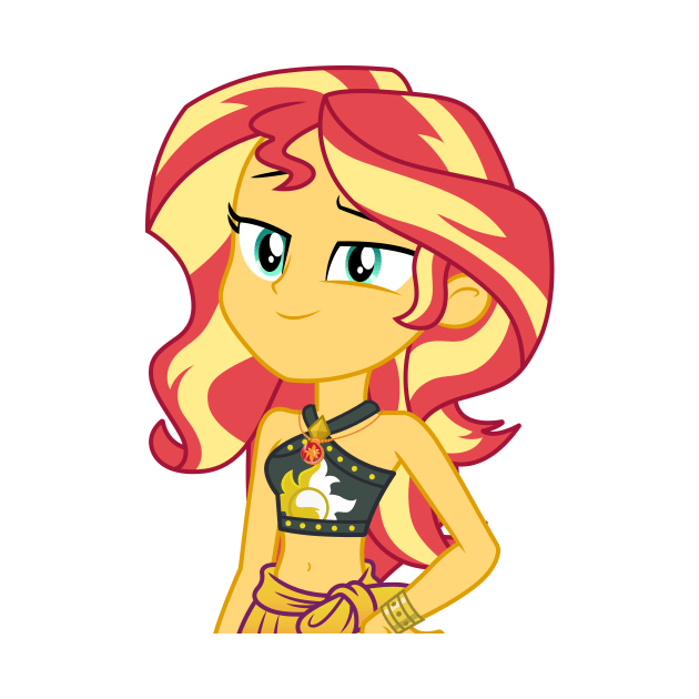 Beach Sunset Shimmer 1 by CloudyGlow