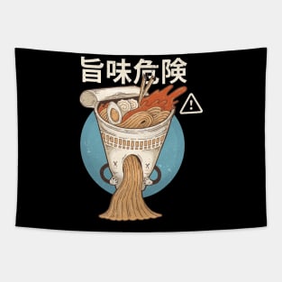 Warning! Hot Noodles! Tapestry