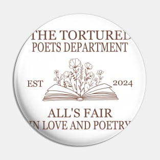 the tortured poets department Pin