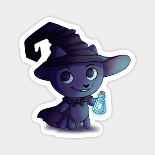 Potion Paws Holding Ghost Potion Magnet