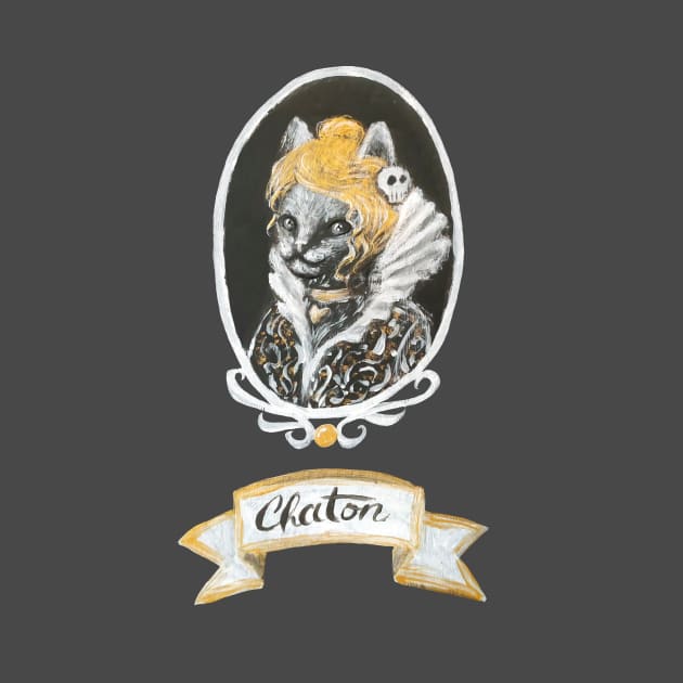 Miss Chaton, victorian portrait by Cleyvonslay