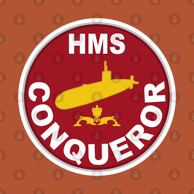 HMS Conqueror by TCP