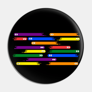 retro vintage videogames funny colorfull lgbt Pin