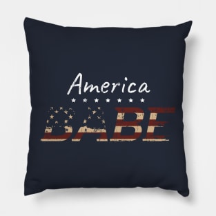 America Babe Pillow