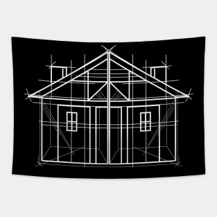 Sketch House Tapestry