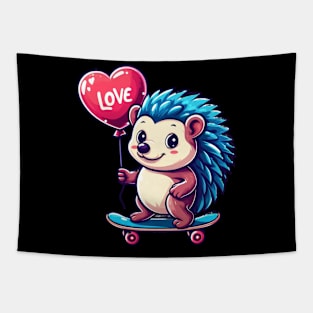 Valentine Hedgehog Valentine Hedgehog 2024 Tapestry