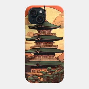 Zen Temple Pagoda Phone Case