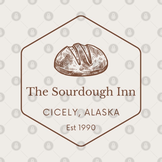 Northern Exposure The Sourdough Inn Cicely Alaska Moose by SonnyBoyDesigns