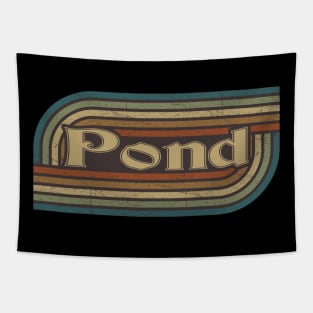 Pond Vintage Stripes Tapestry