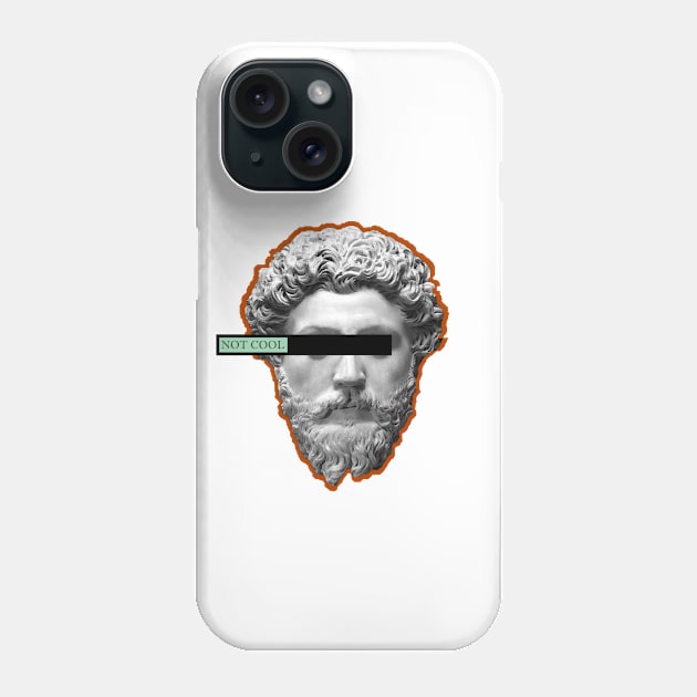 Not Cool Ancient Greek Hero Phone Case by Coya's Dream
