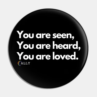 You are LOVED Pin