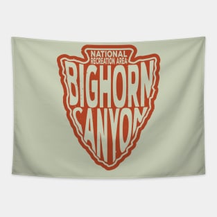 Bighorn Canyon National Recreation Area name arrowhead Tapestry