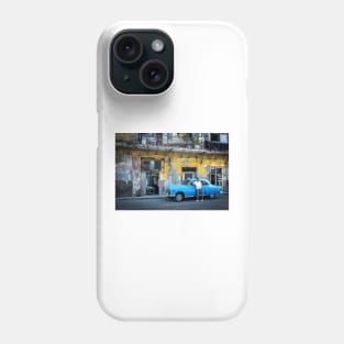 American car from the 50's in Havana, Cuba Phone Case