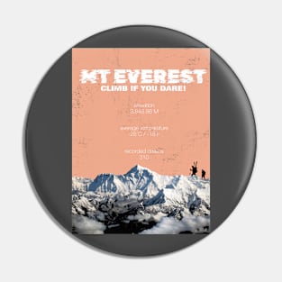 Mt Everest Climb if You Dare Pin