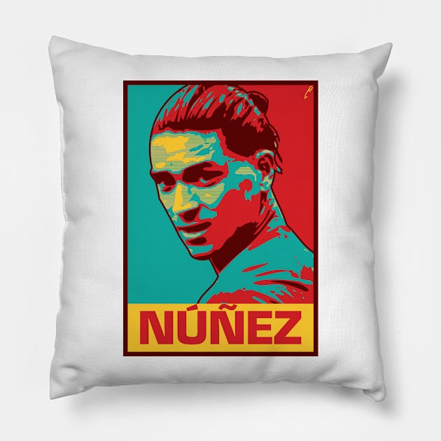 Núñez Pillow by DAFTFISH