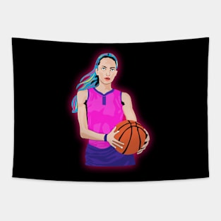 Women's Basketball Tapestry