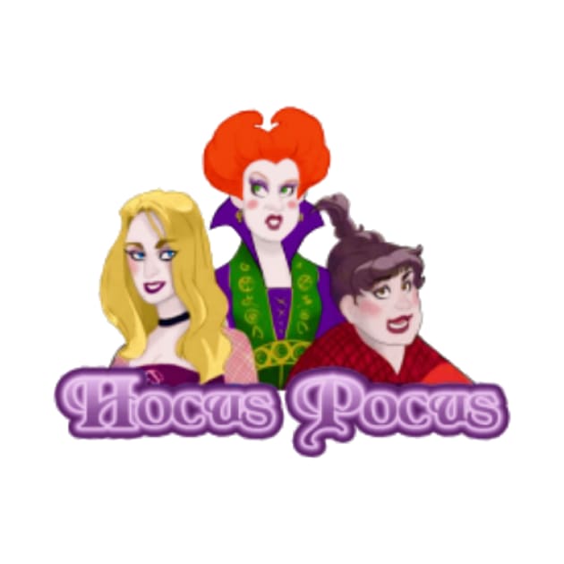 Hocus Pocus Witches by enchantedrealm