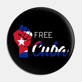 Free Cuba Pin