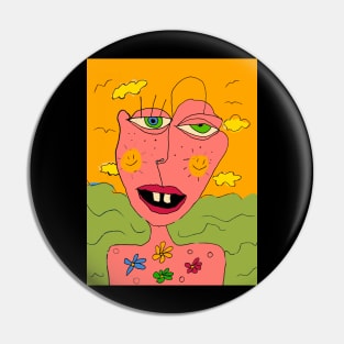 Sunshine Girl Pin