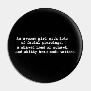 Girl Pin