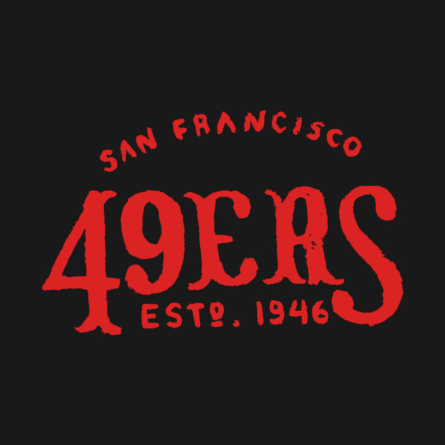 San Francisco 49eeeers 19 by Very Simple Graph