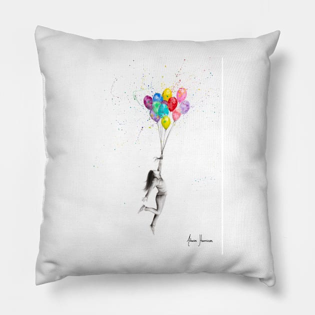 Her Big Dreams Pillow by AshvinHarrison