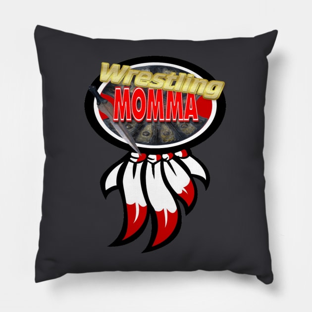 RWO Wrestling Momma Merch Pillow by BIG DAWG APPAREL