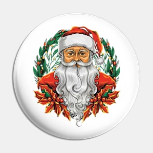 Christmas Santa Pin