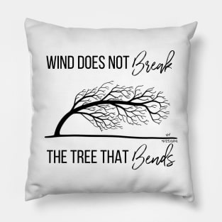 The Tree That Bends Pillow