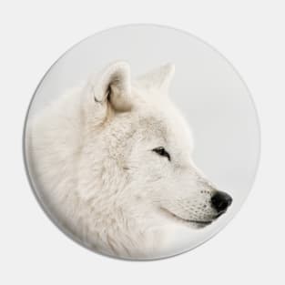 Arctic Wolf Pin