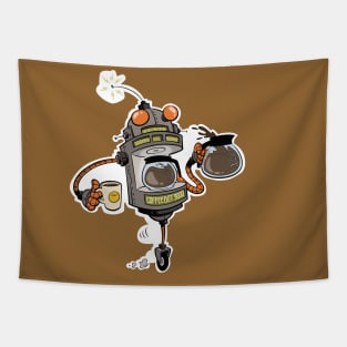 Coffee Bot Tapestry